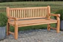TPFGarden Gartenbank Jacky-N Teakholz Sprossen-Design Bild 2