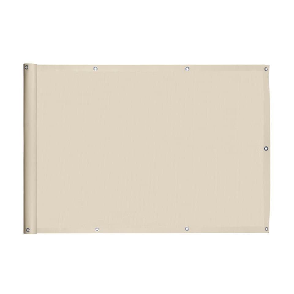 Ventanara Balkonsichtschutz PVC blickdicht Grau Balkonverkleidung - Bild 2