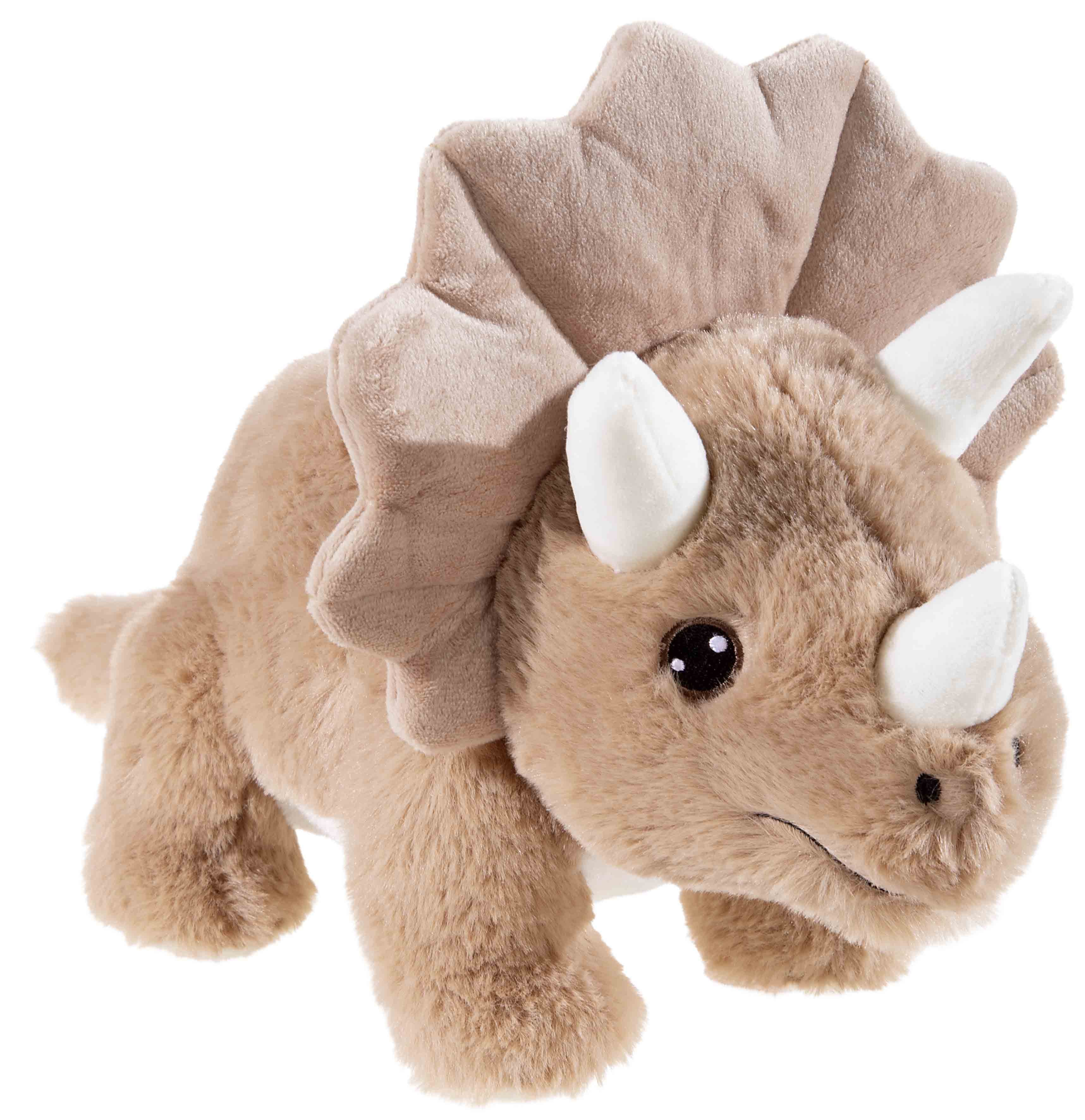 Heunec Kuscheltier Dino Triceratops Braun GRS Recycling