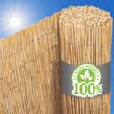 urfence Schilfmatte Sichtschutzzaun 100x300 cm Braun Bild 2