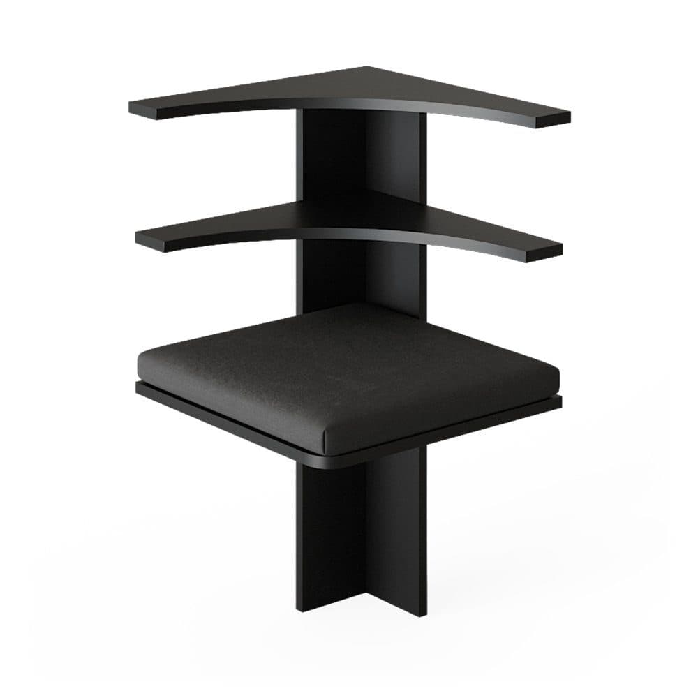 Vicco Eckbank Roman Schwarz Modern mit Stauraum - Bild 2