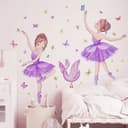 Montegoni Wandsticker Ballett Mädchen & Schmetterlinge Prinzessin Schwan Bild 2