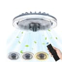 FIVMEN Deckenventilator 60W LED E27 mit Beleuchtung & Fernbedienung Bild 2