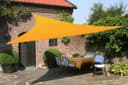 FLORACORD Sonnensegel Gelb Dreieckig Polyester Bild 2