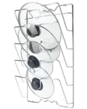 SURFOU Wandregalhalter für Topfdeckel & Pfannen, Chrom, 1-tlg. Bild 2