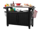 Keter Grillablagetisch UNITY XL Anthrazit mit Edelstahlplatte Bild 2