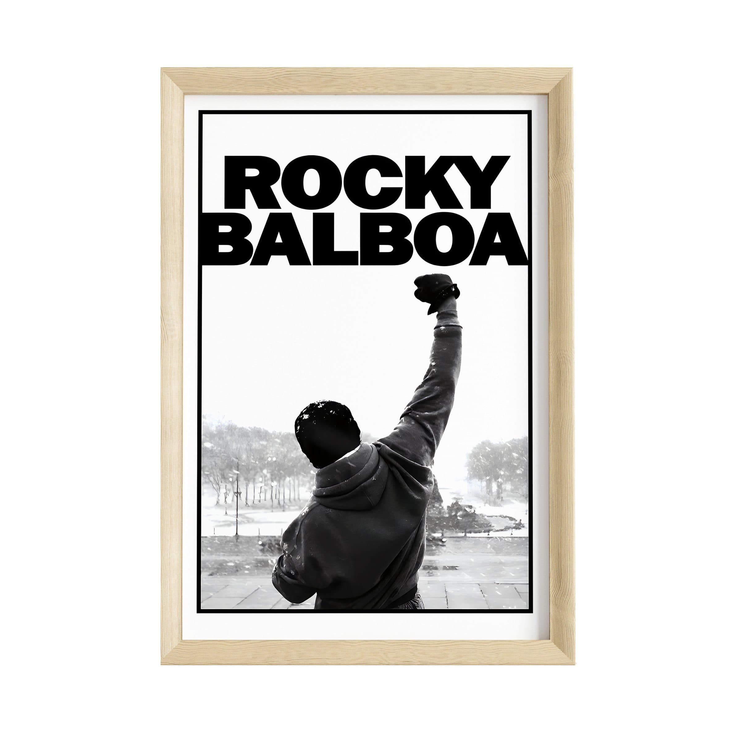 JUSTGOODMOOD Poster Premium Rocky Balboa Boxer Motivation - Bild 2