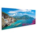 islandburner Leinwandbild Amalfiküste Atrani Panorama 120x40cm Bild 2