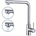 AICA Küchenarmatur Wasserhahn Hochdruck 40cm Auszug 360° Drehfunktion Bild 2