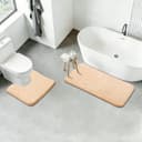 HOMELUX Badematte Badgarnitur 2-teilig mit Ausschnitt, weich & rutschfest, 2BL58 Bild 2