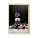 JUSTGOODMOOD Premium Poster Muhammad Ali Boxer Ohne Rahmen Bild 2