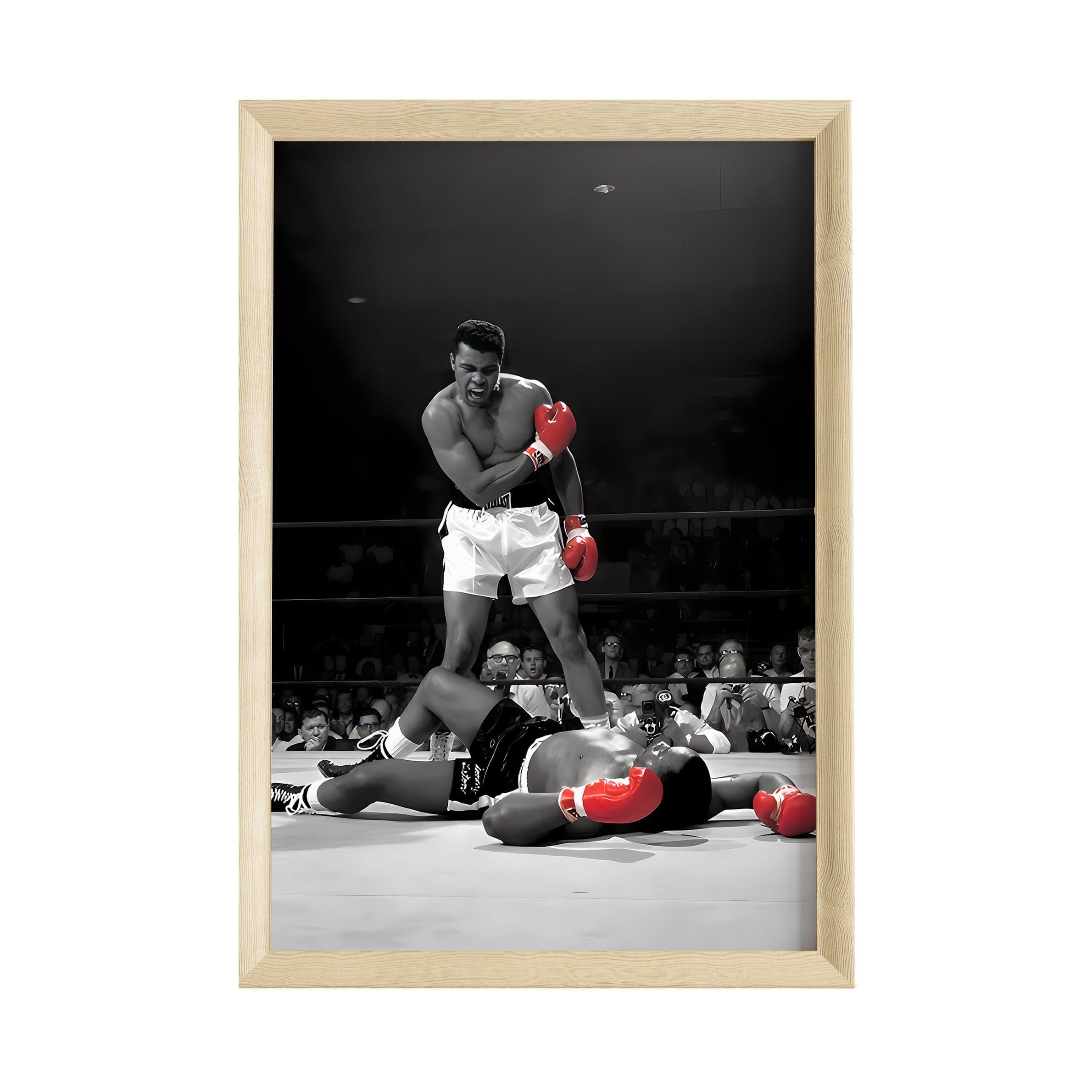 JUSTGOODMOOD Premium Poster Muhammad Ali Boxer Ohne Rahmen - Bild 2