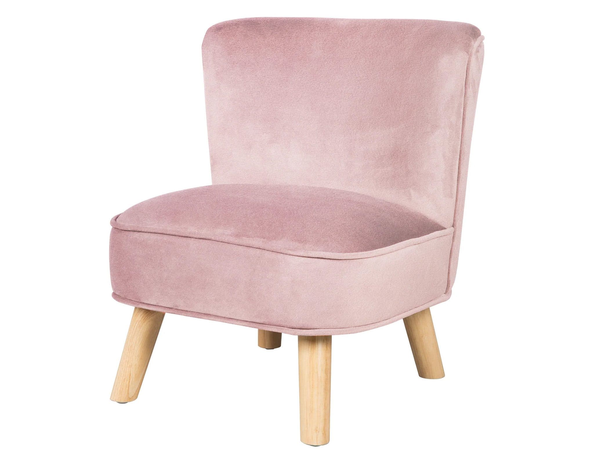 ROBA Kindersessel Lil Sofa Rosa/Mauve Samt Retro - Bild 2