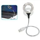 Bolwins USB LED Lampe 18x LED Licht Laptop PC Notebook Computer Schwanenhals Bild 2