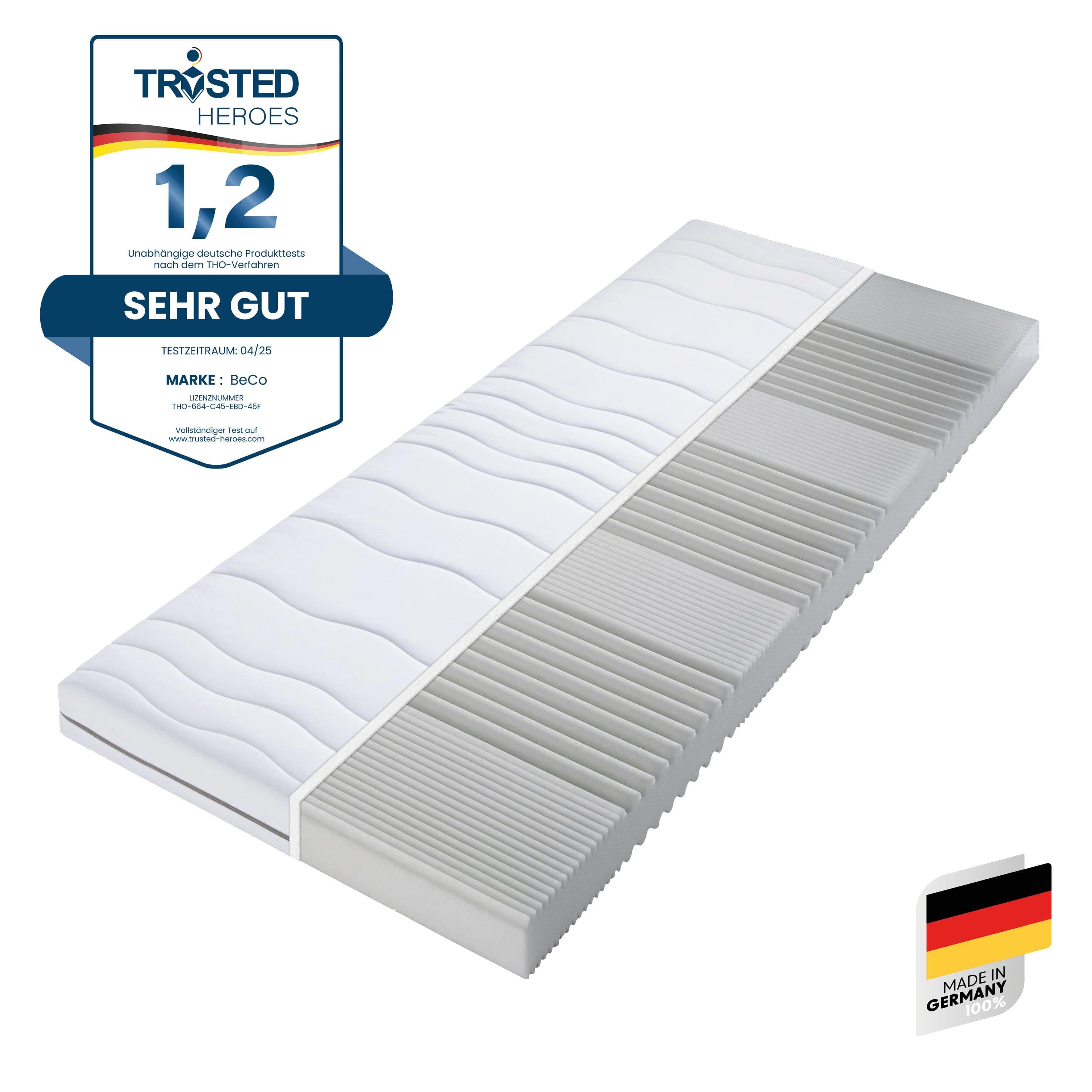 BECO Komfortschaummatratze Selection MF Weiß 7-Zonen - Bild 2