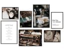 Hyggelig Home Poster Set 7-tlg. Kaffee Collage Premium Papier Bild 2