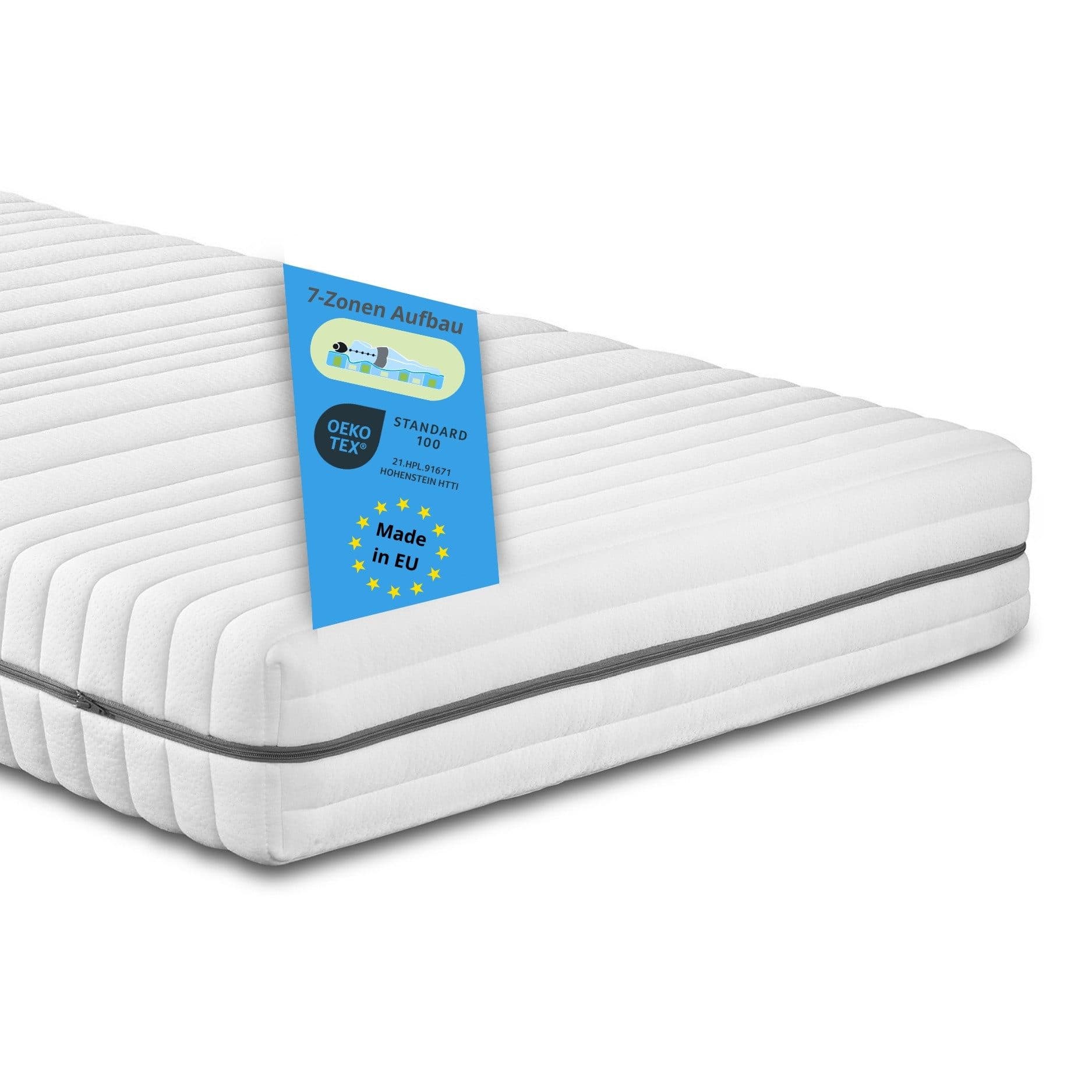 Kaltschaummatratze Vital Protect, 18 cm hoch, 7 Liegezonen, 3 Härtegrade - Bild 2