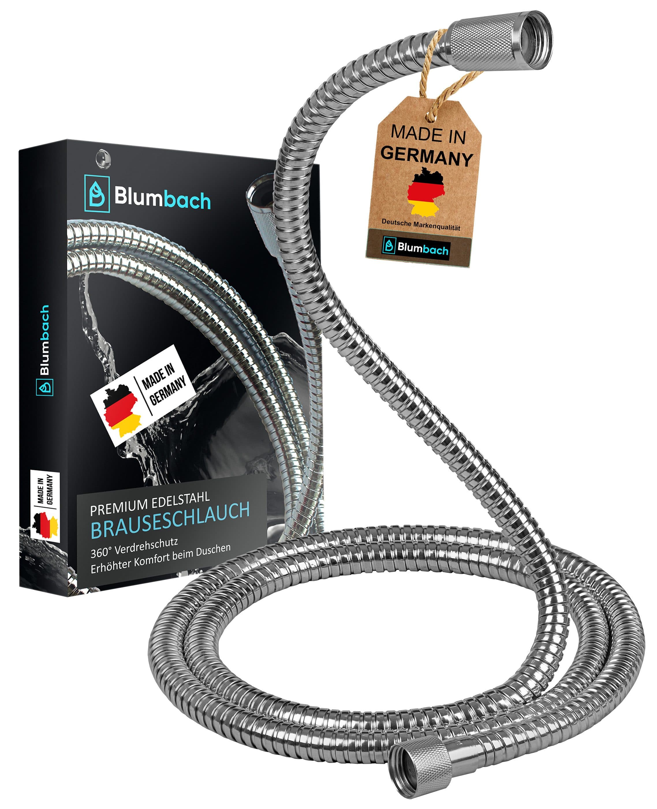 Blumbach Brauseschlauch Premium Edelstahl Trinkwassergeprüft - Bild 2