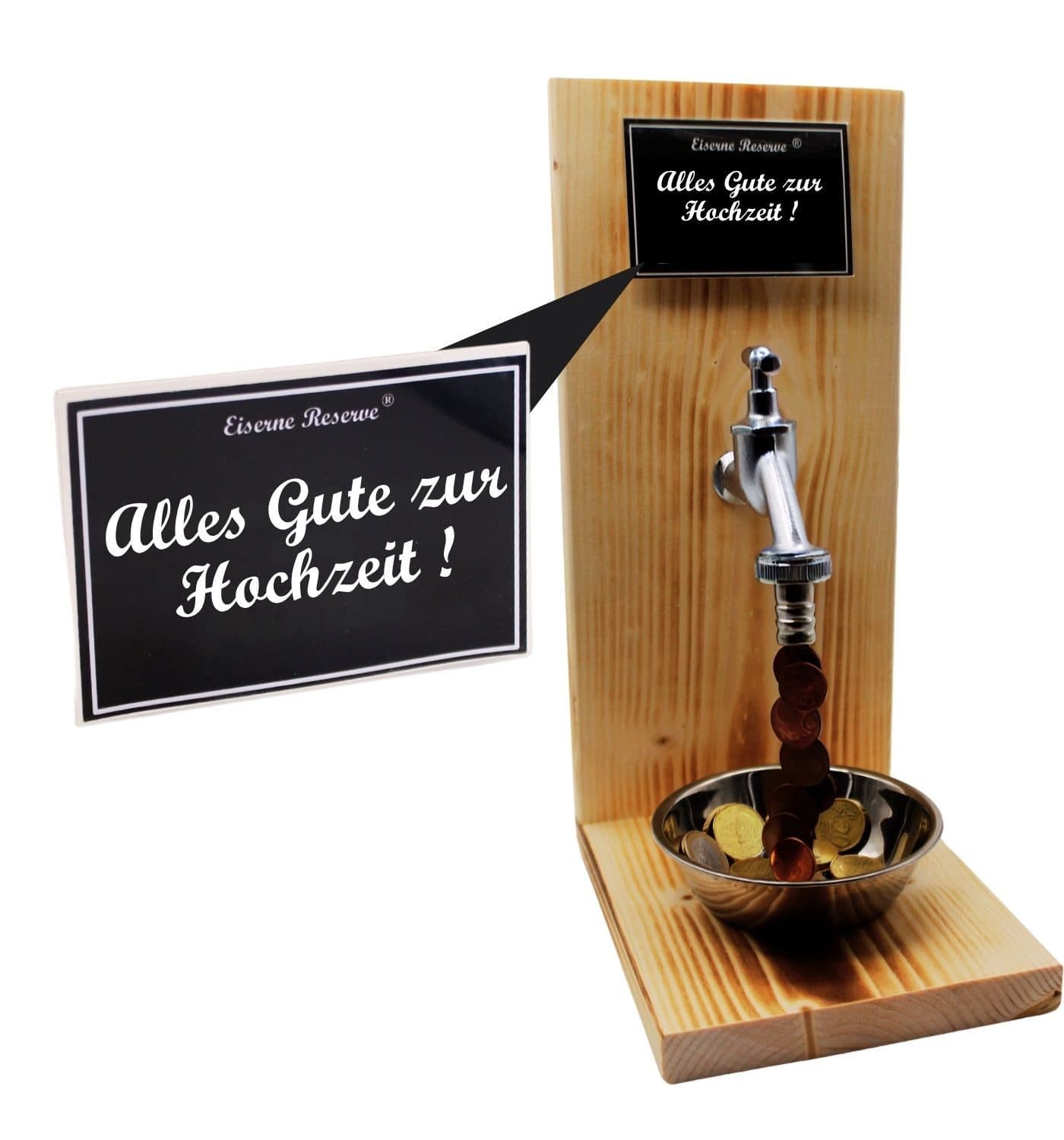 Eiserne Reserve Geldhahn Geschenkbox Hochzeit - Bild 2