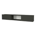 en.casa Lowboard Fernsehschrank Anthrazit Modern Bild 2