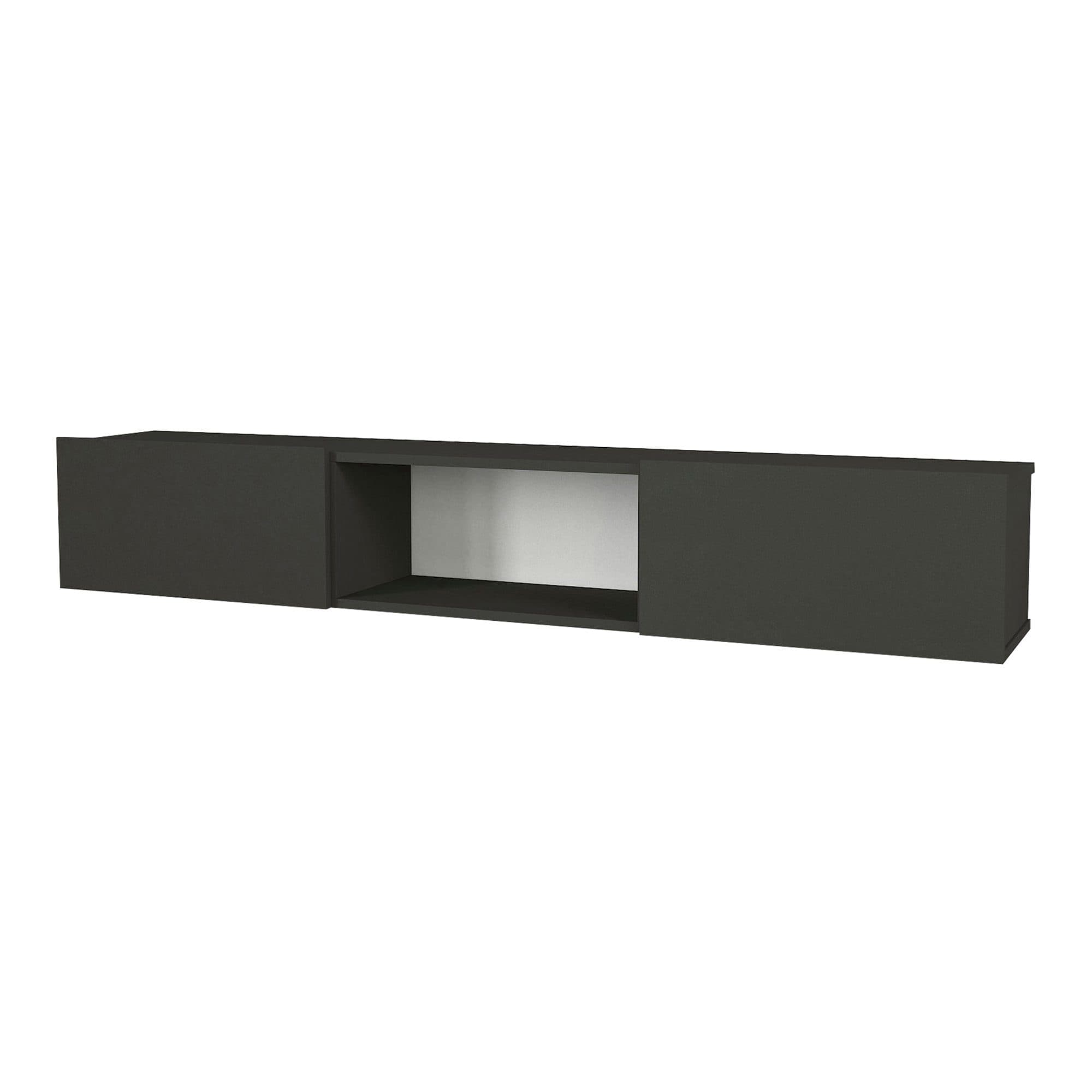en.casa Lowboard Fernsehschrank Anthrazit Modern - Bild 2