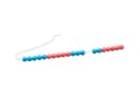 Wissner® aktiv lernen 20er Rechenkette rot/blau mit 5er-Schritt Bild 2