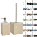 Sanilo Badaccessoire-Set 2-tlg. Polyresin Modern Braun Bild 2