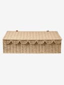 vertbaudet Unterbett-Aufbewahrungskorb FESTON Beige Papierkordel Bild 2