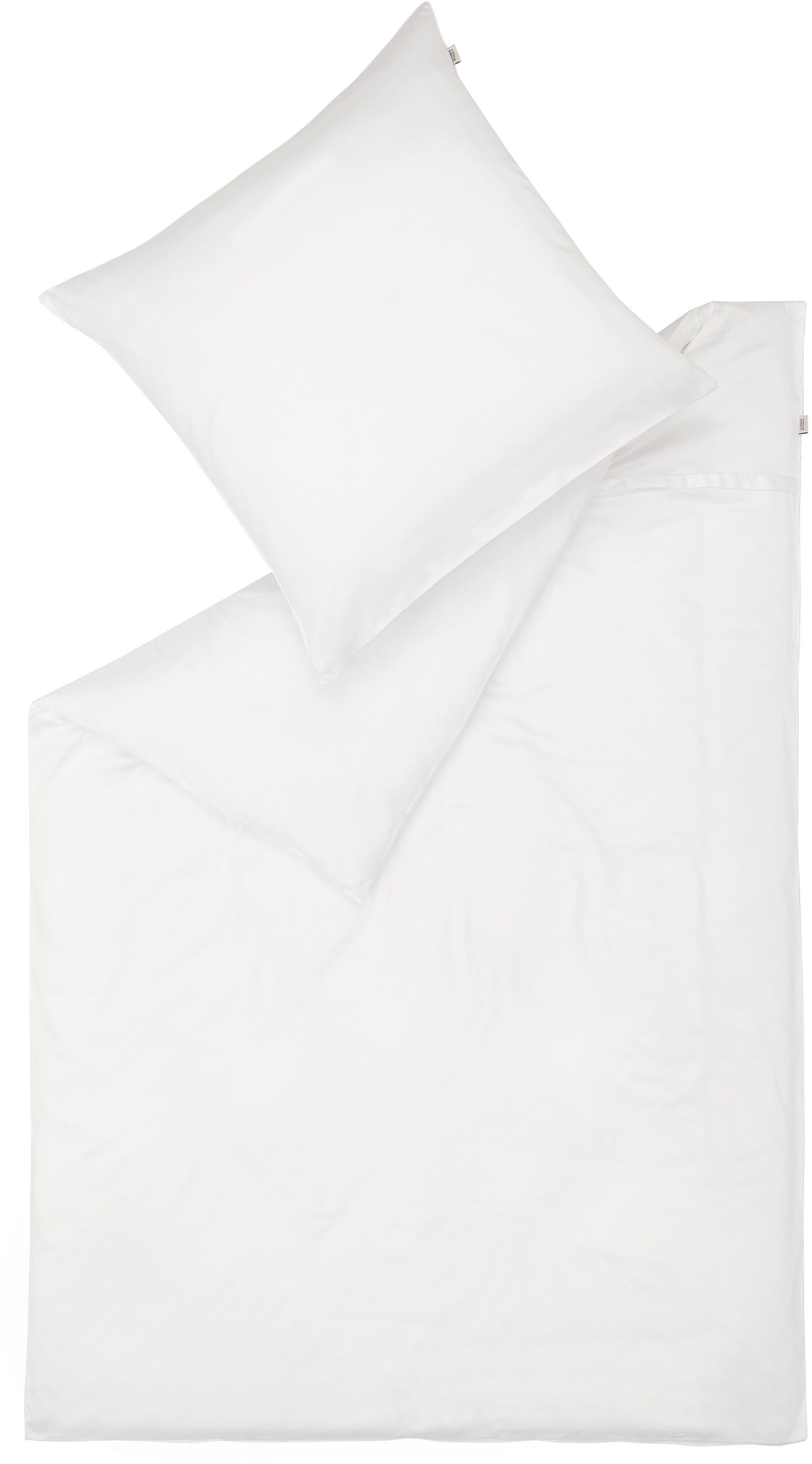 Schöner Wohnen Bettwäsche Pure Weiß Satin 100% Baumwolle - Bild 2