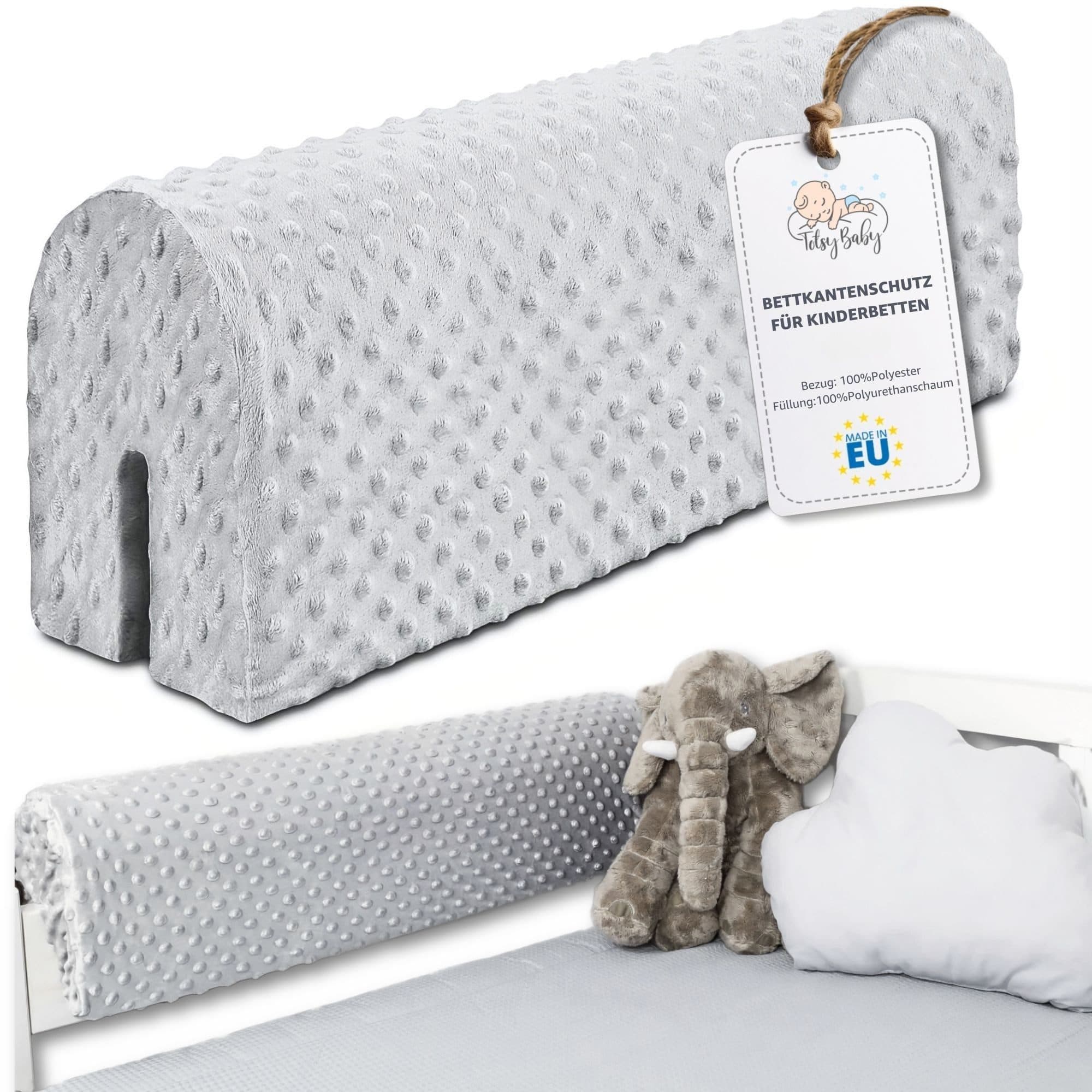 Totsy Baby Bettkantenschutz Kinderbett grau - Bild 2