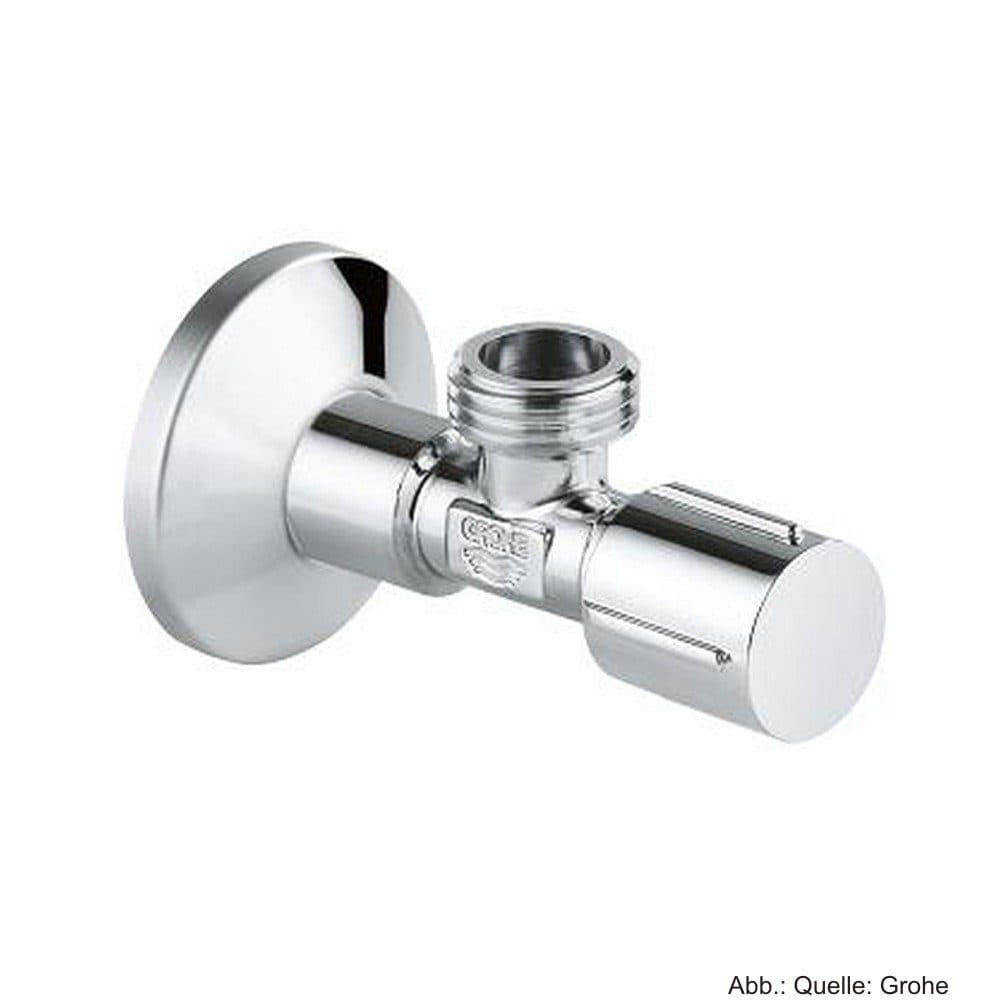 GROHE Eckventil 1/2x1/2'' Chrom Metallgriff selbstdichtend
