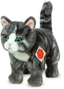 Teddy Hermann Kuscheltier Katze Grau 20 cm Recyceltes Material Bild 2