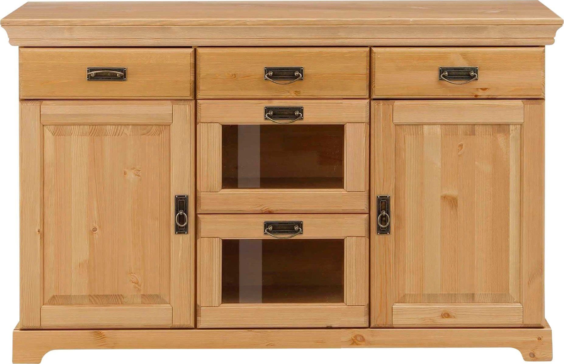 OTTO home Sideboard Rügen Massivholz Landhausstil Natur - Bild 2