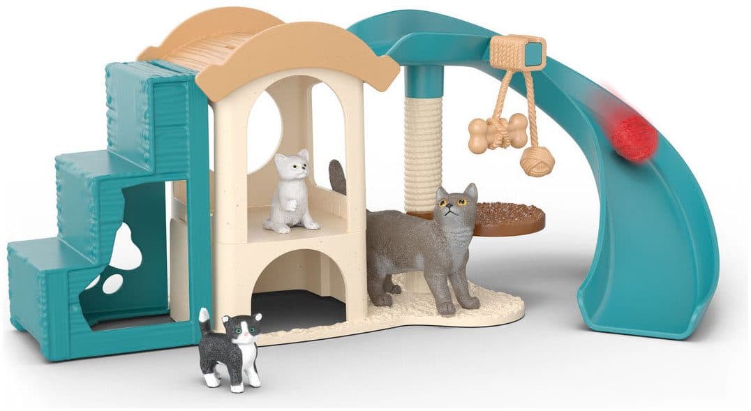 Schleich® Spielwelt FARM WORLD Spielspaß für Katzen 12-tlg. - Bild 2
