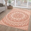 TT Home Teppich Orientalisch Apricot Wetterfest Bild 2