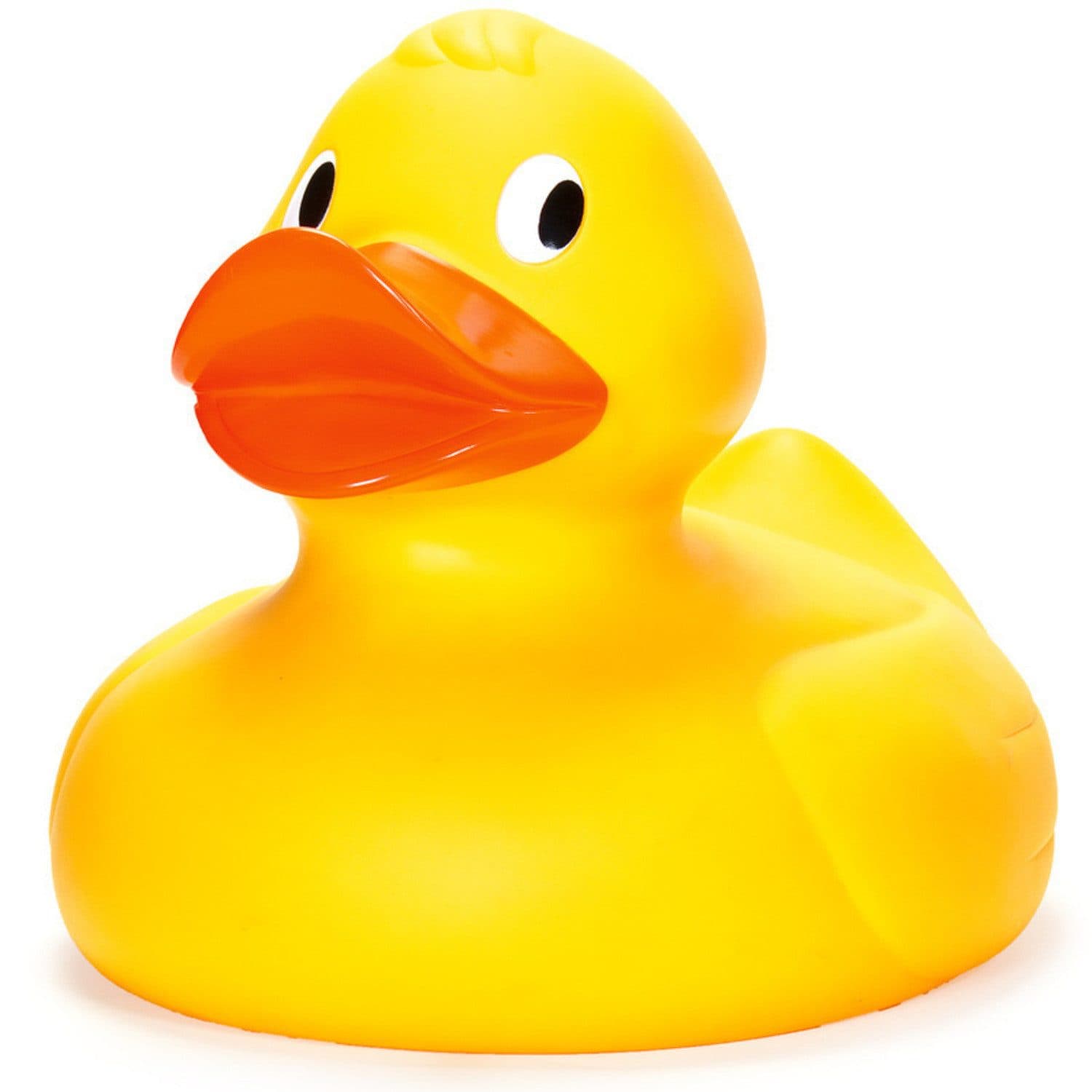 TOBAR XXL Badeente 30 cm Gelb mit Orangen Schnabel - Bild 2