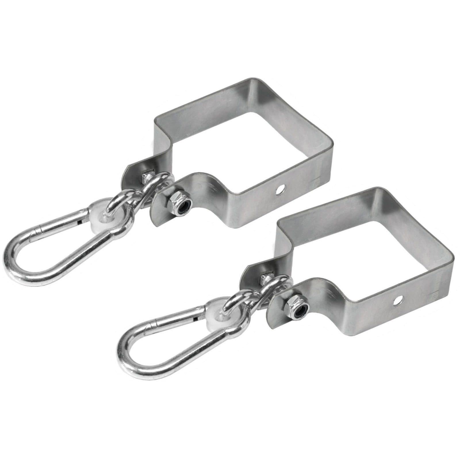Loggyland Schaukelhaken verzinkt rundum 9x9 cm 2er Set - Bild 2