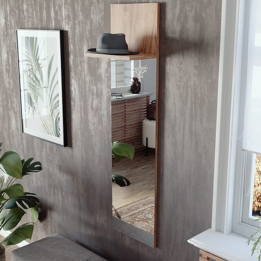 Vicco Garderobenschrank Siri mit Spiegel Goldkraft Eiche - Bild 2