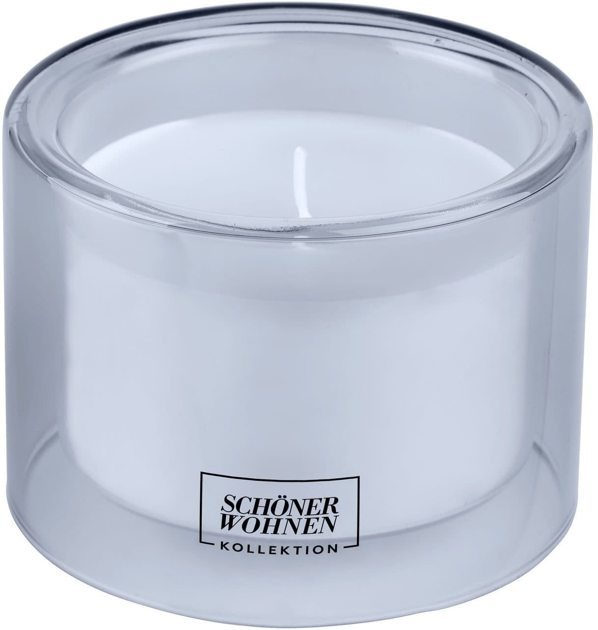 SCHÖNER WOHNEN-Kollektion Duftkerze Soft Cotton M 1-tlg. im Glas, wohlig frischer Duft