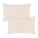 MOON Heimtextilien Kissenhüllen 2er Pack Serie Piano Noppen-Struktur Beige Bild 2