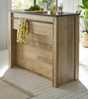 Furn.Design Barschrank Stove Küchentheke Used Wood Anthrazit Bild 2