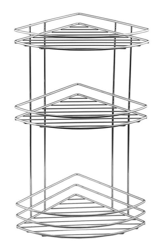 Aqualine Duschablage CHROM LINE Dreifach-Gitterrost Chrom - Bild 2