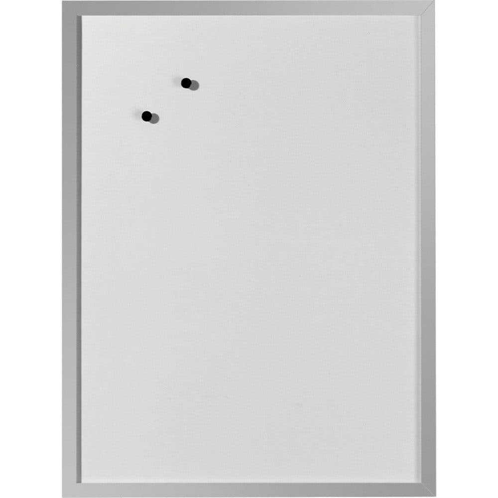 Herlitz Magnettafel Whiteboard 40x60 cm Weiß/Silber mit Holzrahmen