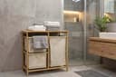riess-ambiente Wäschekorb LAGOON SPA 70cm natur/beige Bild 2