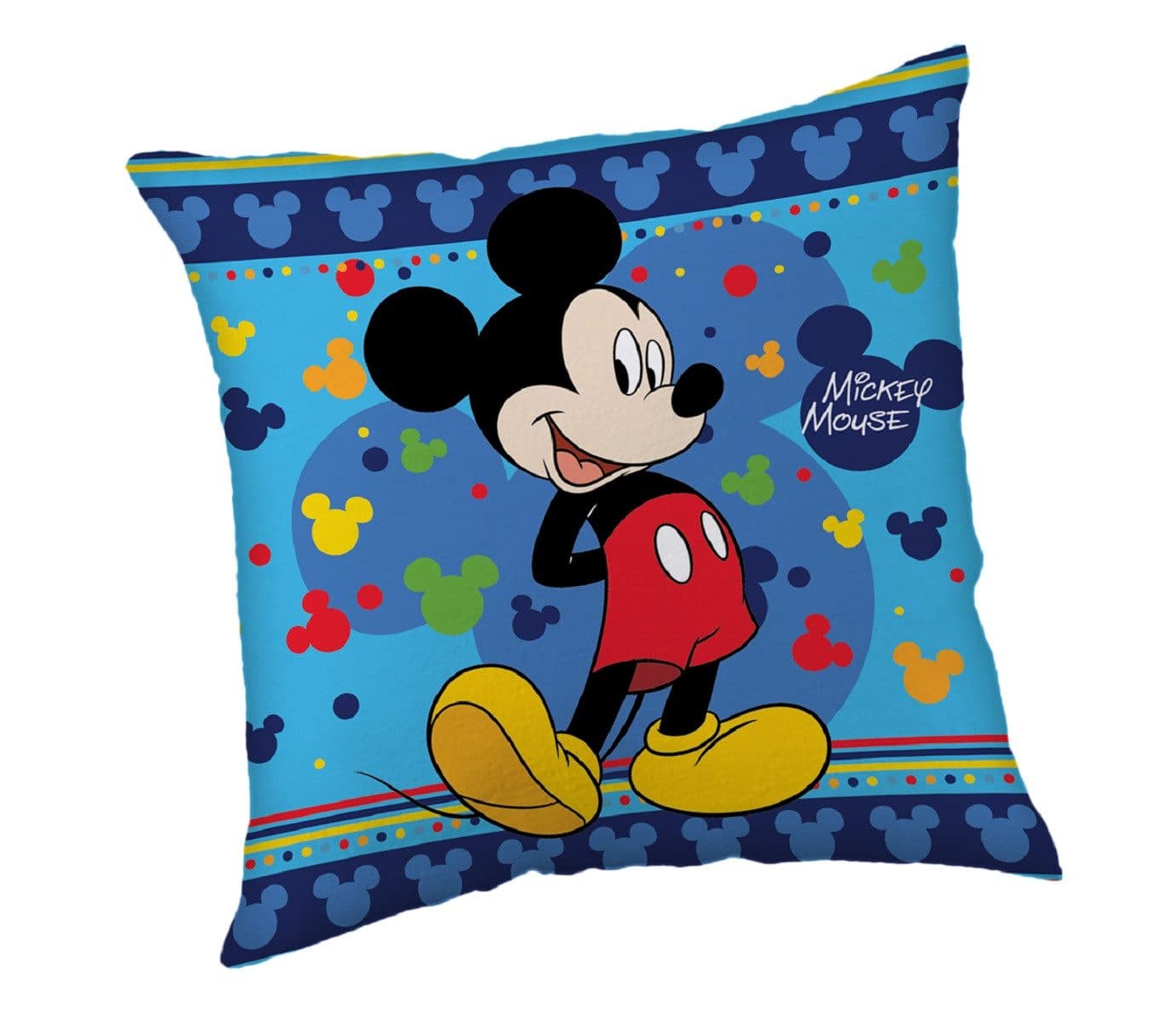 Disney Mickey Mouse Dekokissen Kopfkissen 1 Stück Premium Dekokissen mit beidseitigem Digitaldruck