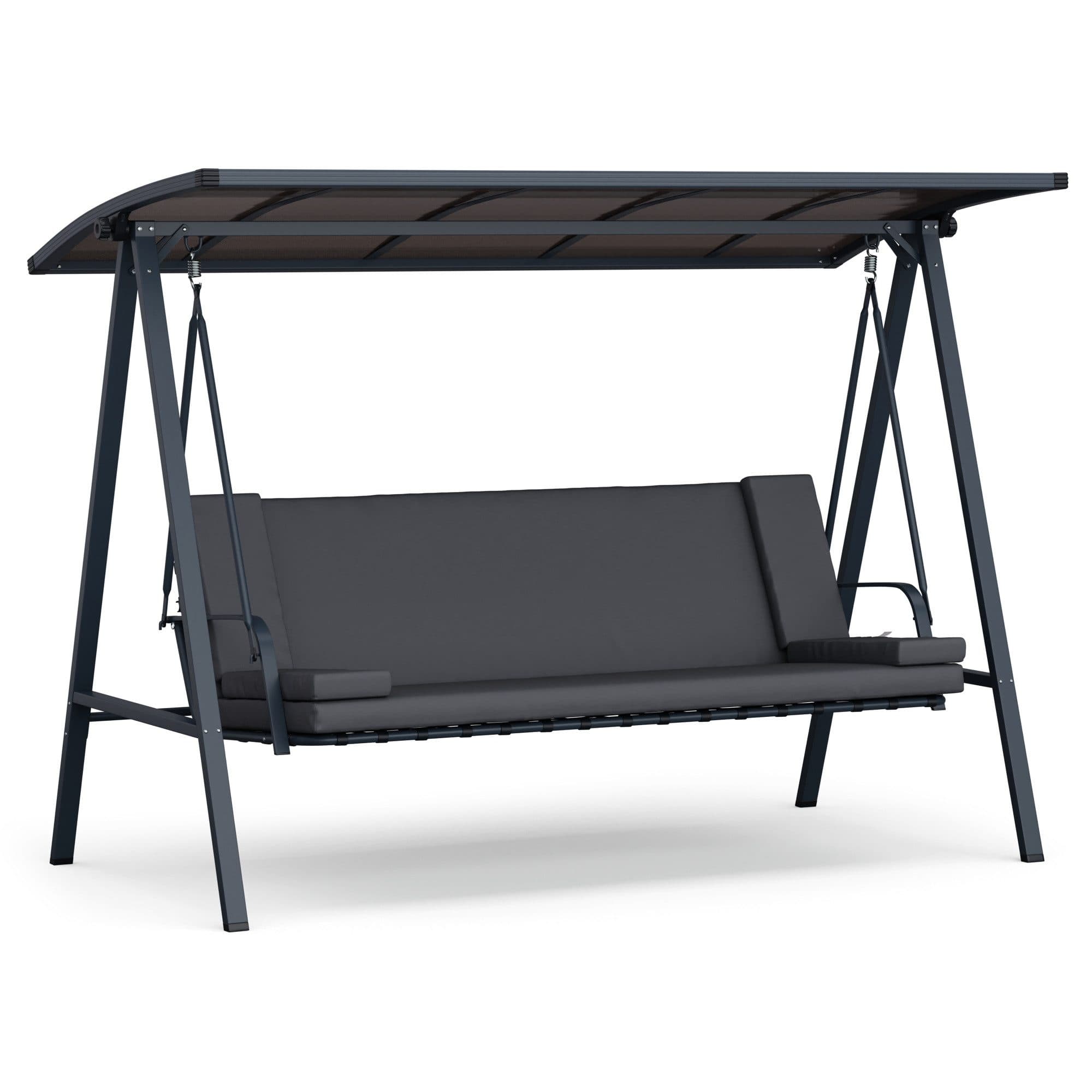 blumfeldt Hollywoodschaukel LuxeLounge 3-Sitzer mit Vordach - Bild 2