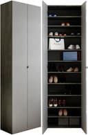 OTTO HOME Schuhschrank Pratiko 2 Türen Grau Steinfarben Bild 2