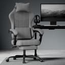 BlingBin Gaming-Stuhl mit Fußstütze und ergonomischer Rückenlehne Bild 2