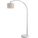 Monzana Bogenstehlampe mit Marmorfuß und verstellbarem Schirm Bild 2