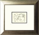 artissimo Picasso Kunstdruck Gerahmt 39x35 cm Silber Bild 2